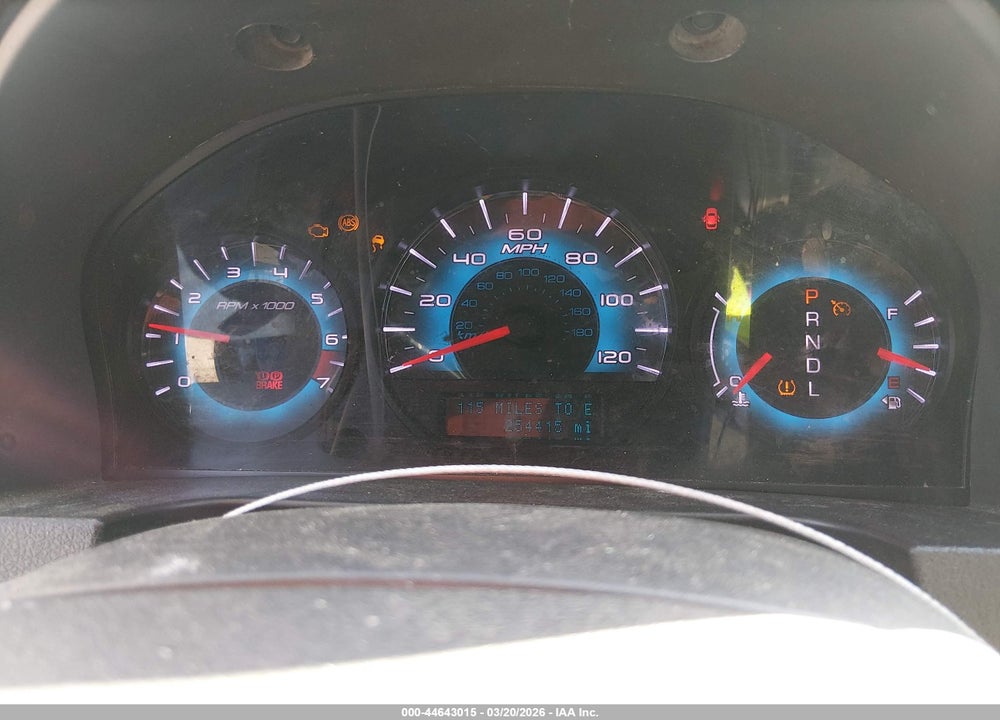 2011 FORD FUSION SEL VIN: 3FAHP0JA6BR190918