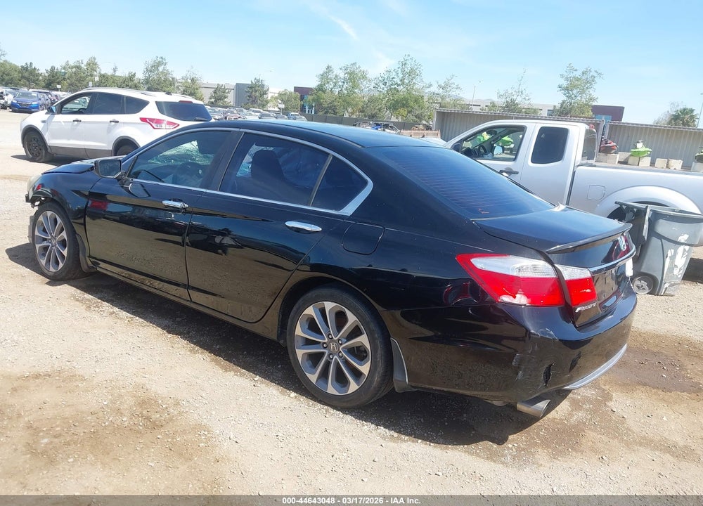 2015 HONDA ACCORD SPORT VIN: 1HGCR2F5XFA103707
