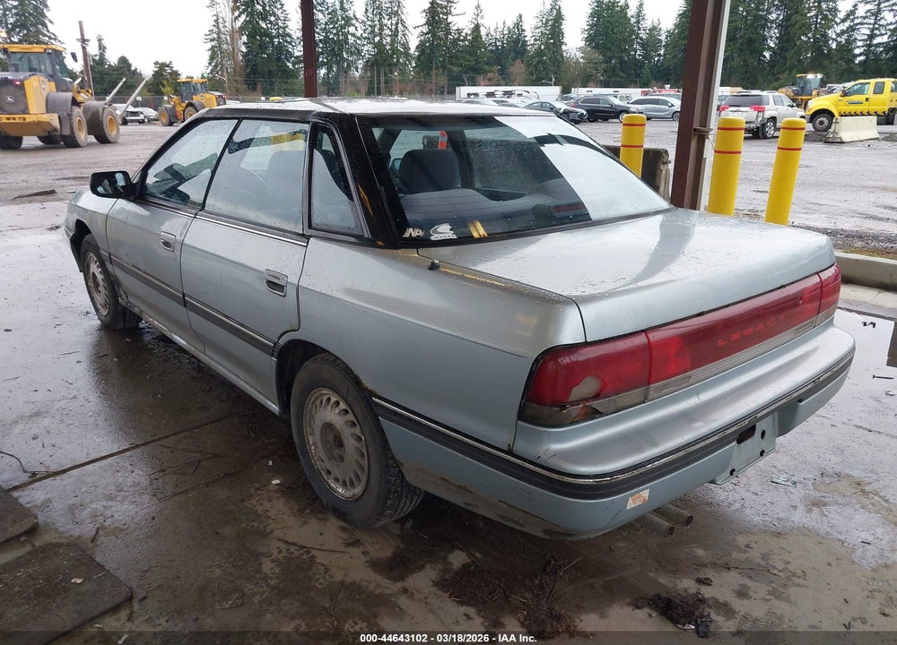 1993 SUBARU LEGACY LS SPECIAL VIN: JF1BC6538PH606198