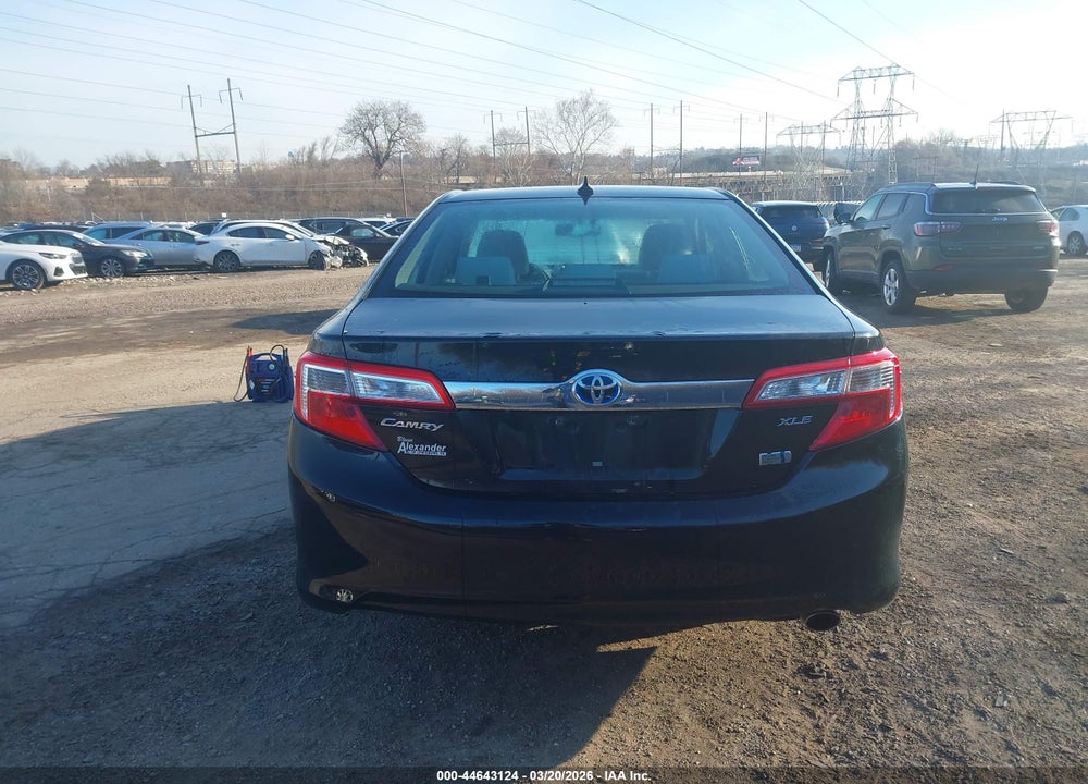2013 TOYOTA CAMRY HYBRID XLE VIN: 4T1BD1FK3DU071439