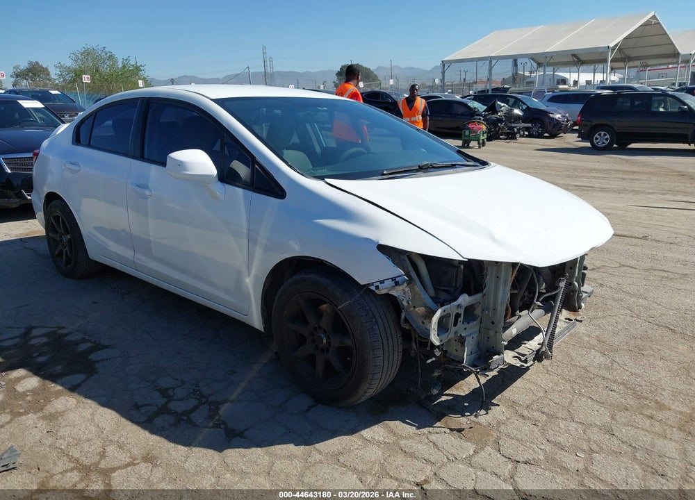 2013 HONDA CIVIC LX VIN: 19XFB2F50DE260236