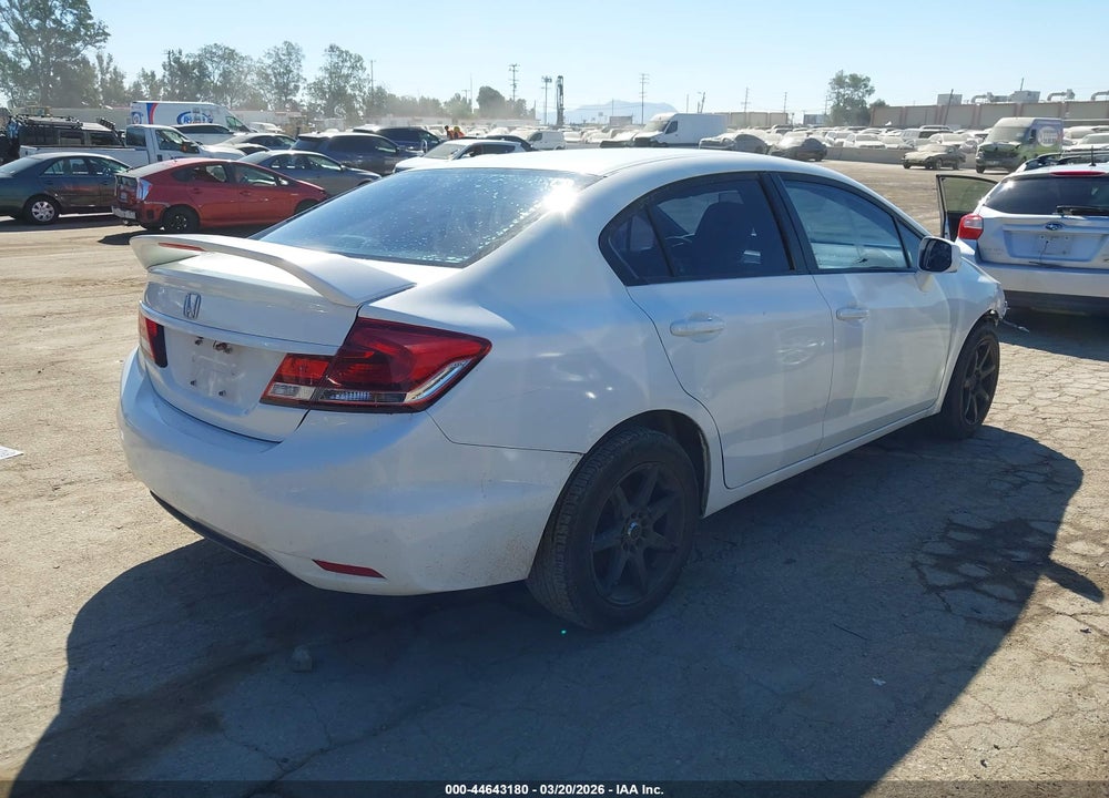 2013 HONDA CIVIC LX VIN: 19XFB2F50DE260236