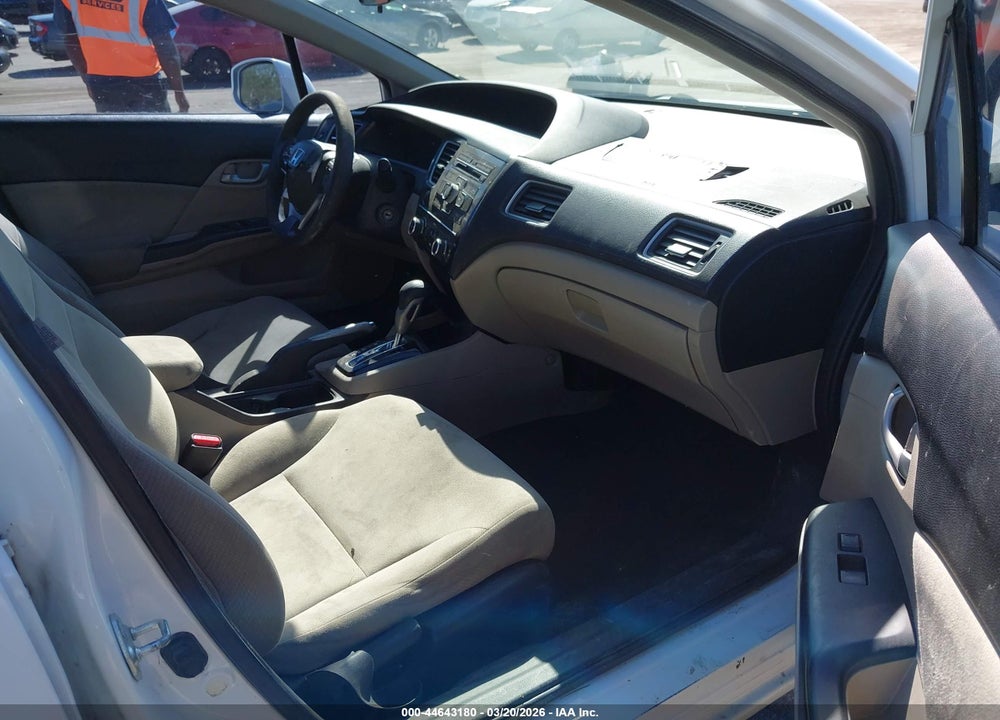 2013 HONDA CIVIC LX VIN: 19XFB2F50DE260236