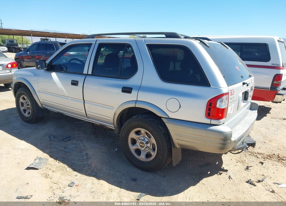 2002 ISUZU RODEO LS 3.2L V6/LSE 3.2L V6/S 3.2L V6 VIN: 4S2CK58W524307659