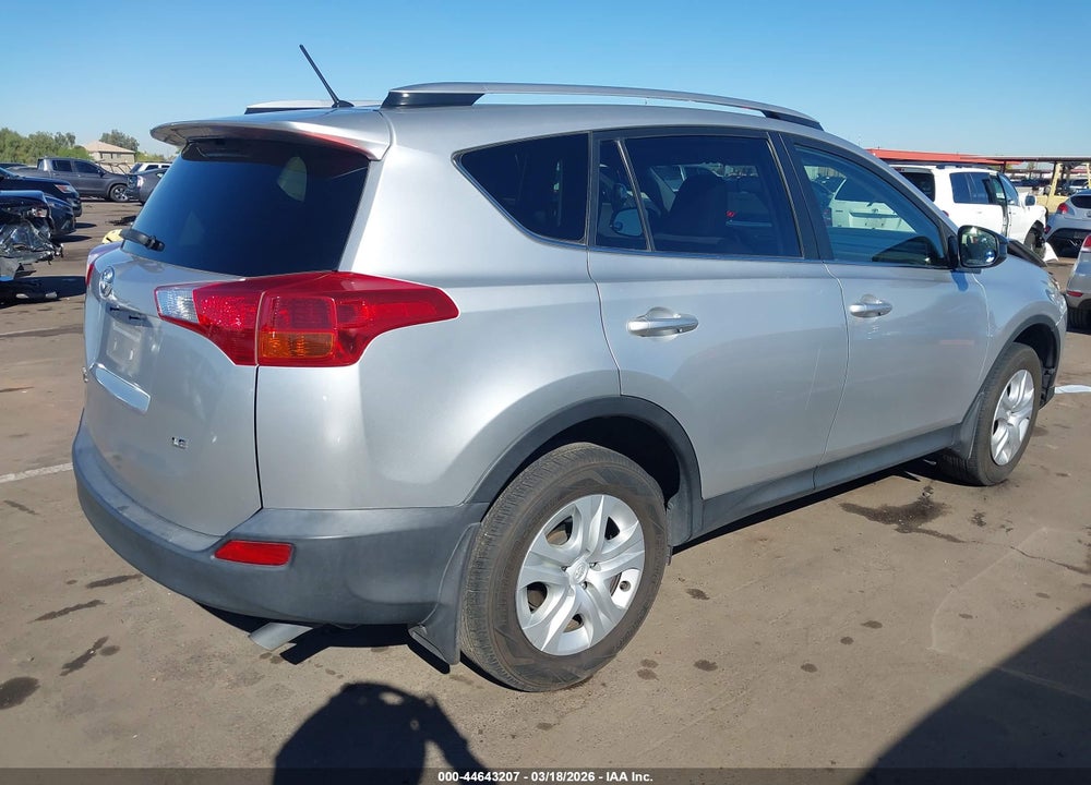 2014 TOYOTA RAV4 LE VIN: JTMZFREVXEJ015721