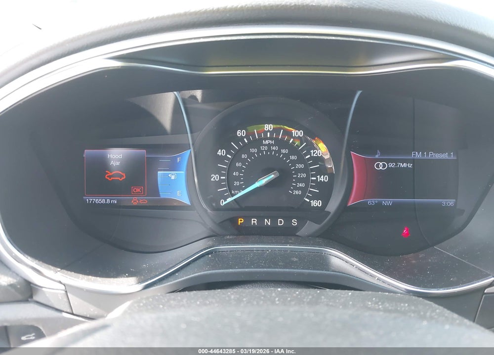 2013 FORD FUSION SE VIN: 3FA6P0HR2DR252790