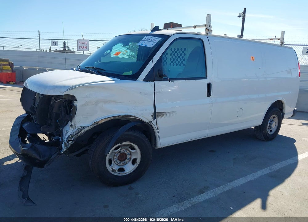 2020 CHEVROLET EXPRESS CARGO RWD 2500 REGULAR WHEELBASE WT VIN: 1GCWGAFGXL1275678