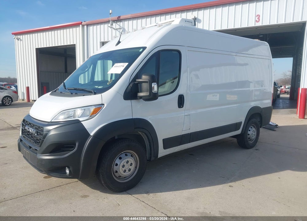 2023 RAM PROMASTER 2500 HIGH ROOF 136 WB VIN: 3C6LRVCG6PE570053