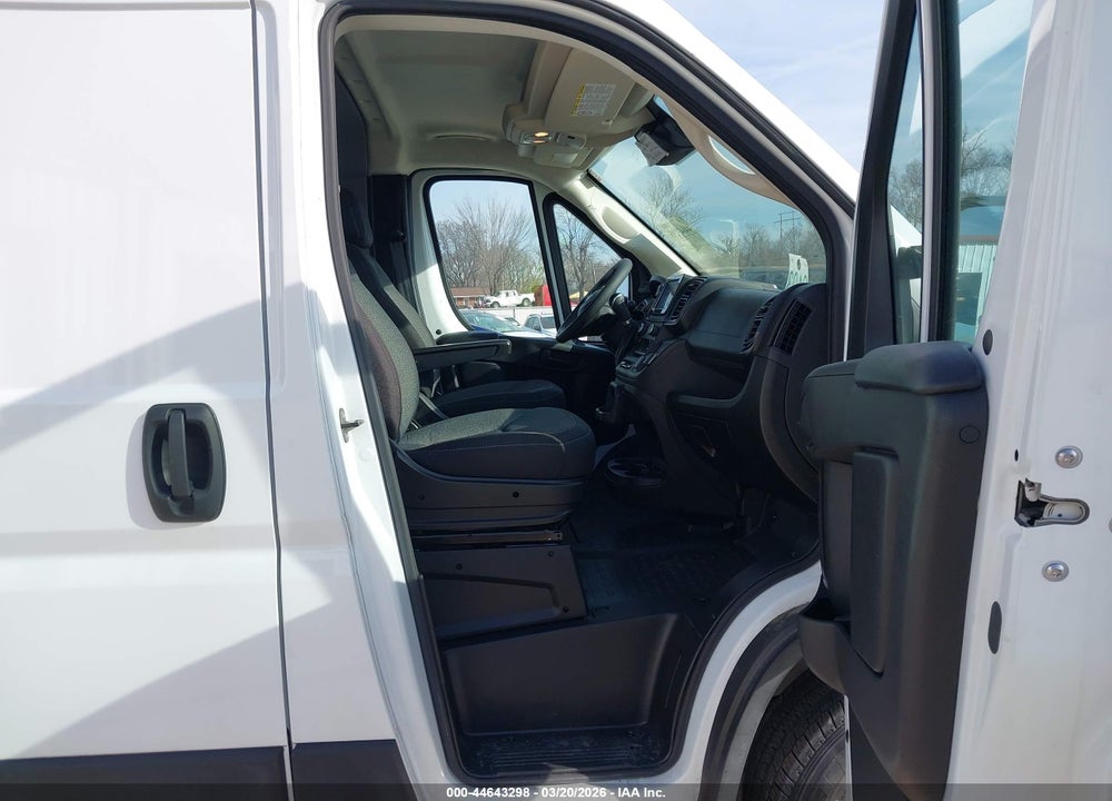 2023 RAM PROMASTER 2500 HIGH ROOF 136 WB VIN: 3C6LRVCG6PE570053