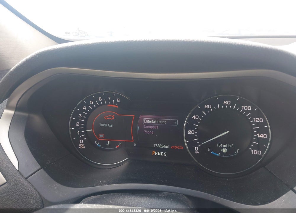 2016 LINCOLN MKZ VIN: 3LN6L2J95GR634257