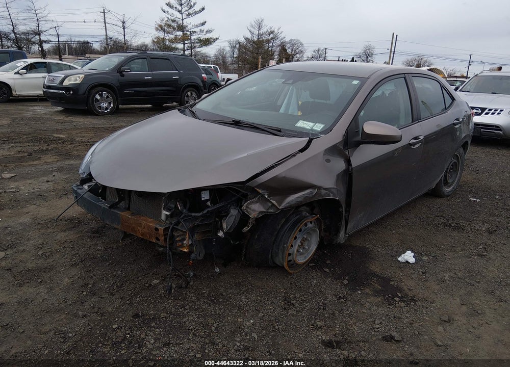 2019 TOYOTA COROLLA LE VIN: 2T1BURHE8KC229438