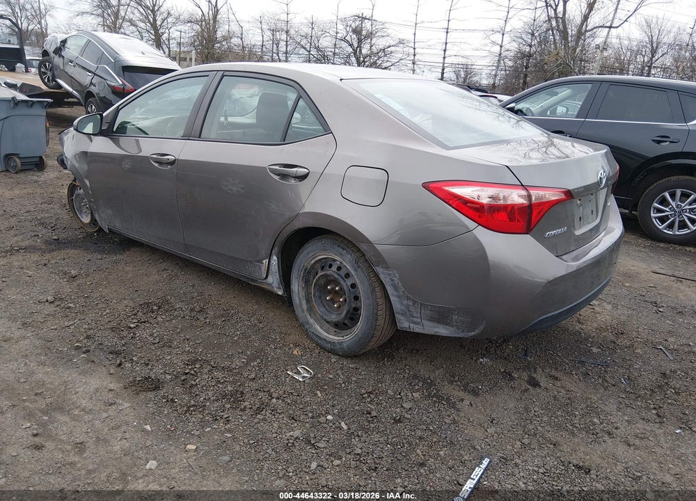 2019 TOYOTA COROLLA LE VIN: 2T1BURHE8KC229438