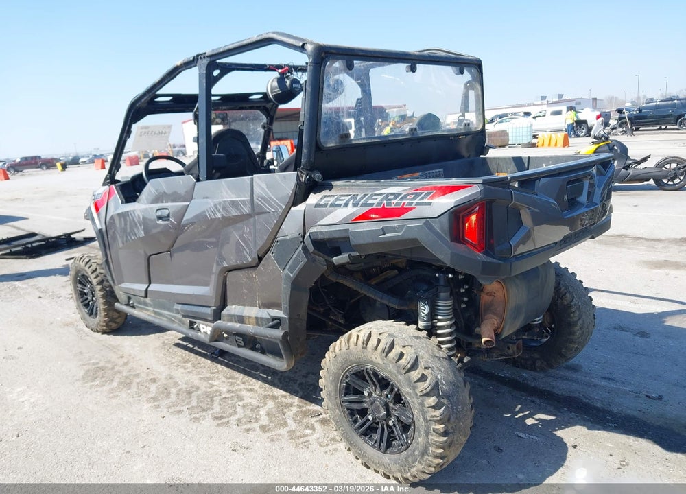 2022 POLARIS GENERAL 4 1000 PREMIUM VIN: 3NSG4P99XNH670129