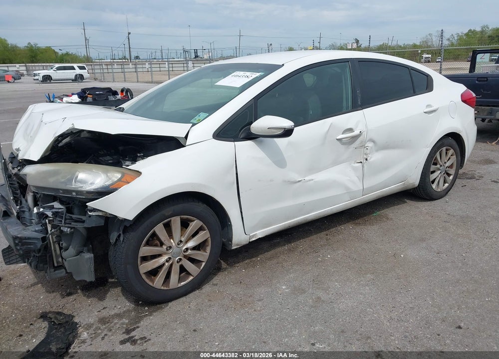 2016 KIA FORTE LX VIN: KNAFX4A69G5503262