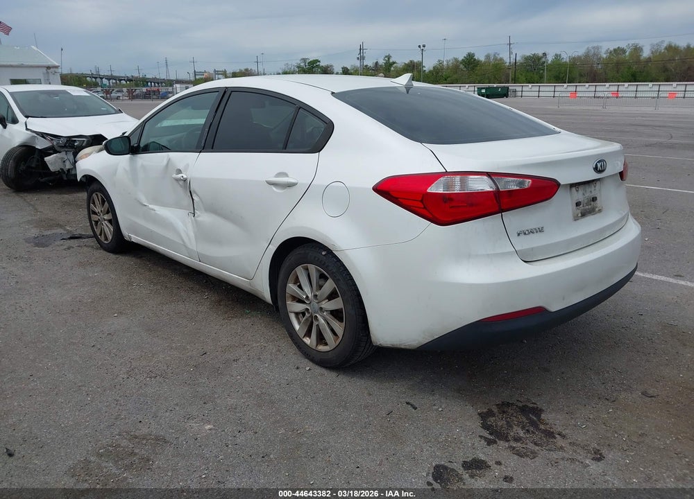 2016 KIA FORTE LX VIN: KNAFX4A69G5503262