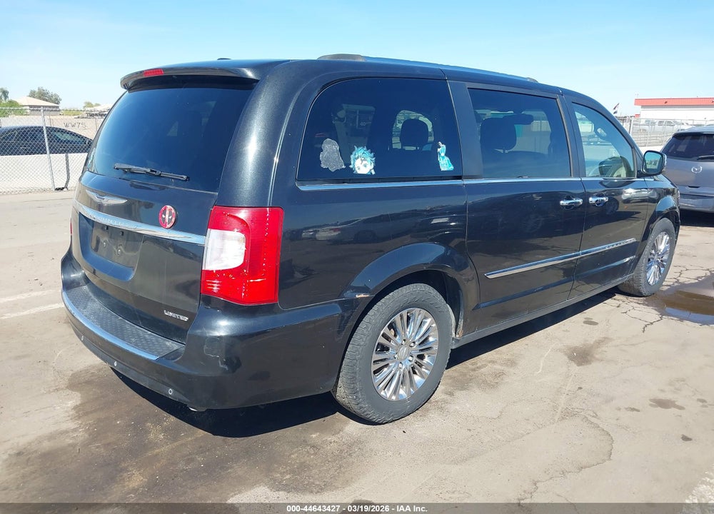 2011 CHRYSLER TOWN & COUNTRY LIMITED VIN: 2A4RR6DG1BR613044