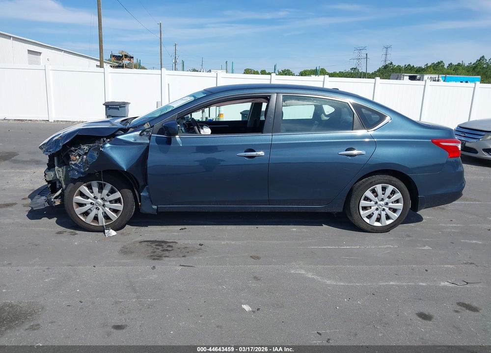 2017 NISSAN SENTRA SV VIN: 3N1AB7AP5HY328327