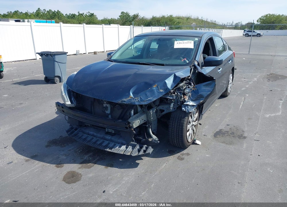 2017 NISSAN SENTRA SV VIN: 3N1AB7AP5HY328327