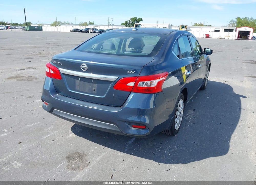 2017 NISSAN SENTRA SV VIN: 3N1AB7AP5HY328327