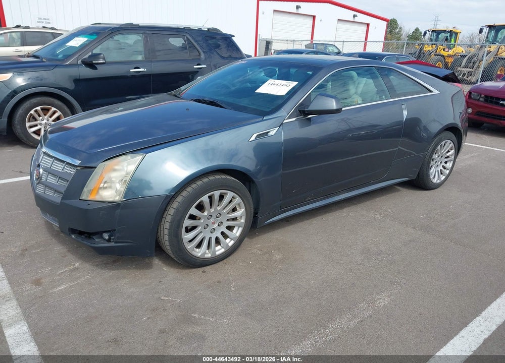 2011 CADILLAC CTS PERFORMANCE VIN: 1G6DK1ED1B0125558