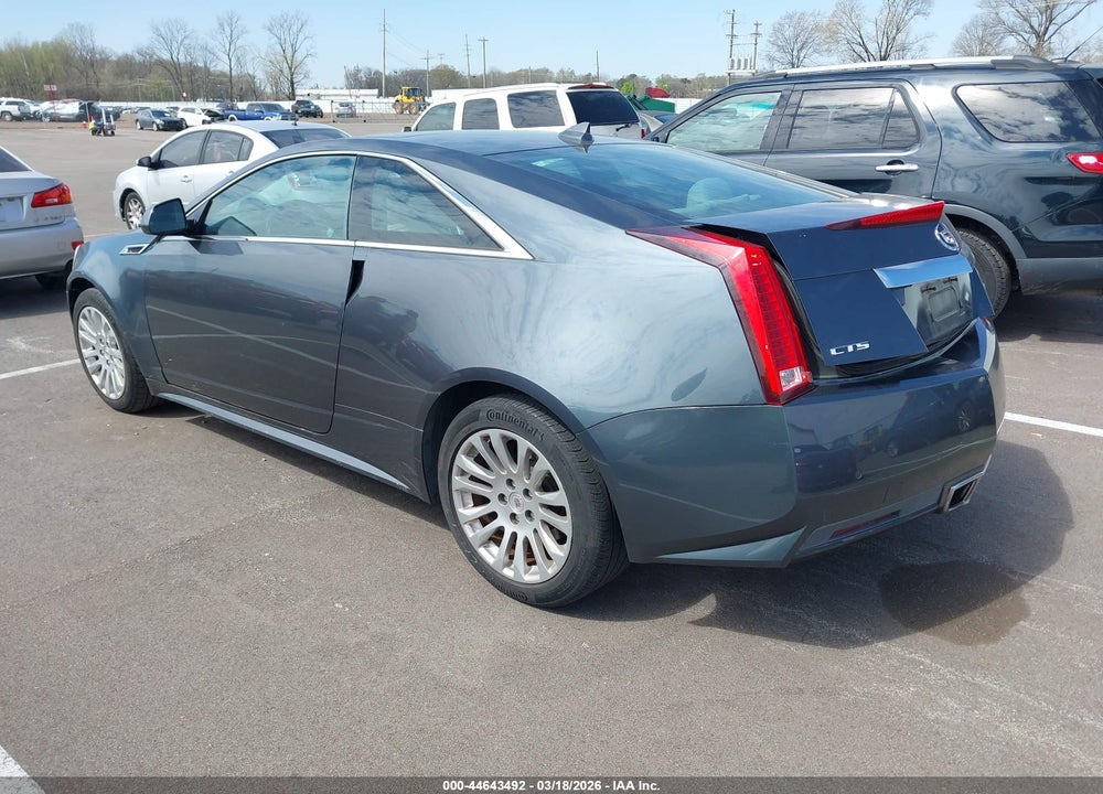 2011 CADILLAC CTS PERFORMANCE VIN: 1G6DK1ED1B0125558
