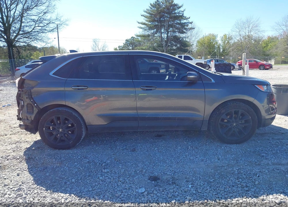 2017 FORD EDGE TITANIUM VIN: 2FMPK3K90HBB25348