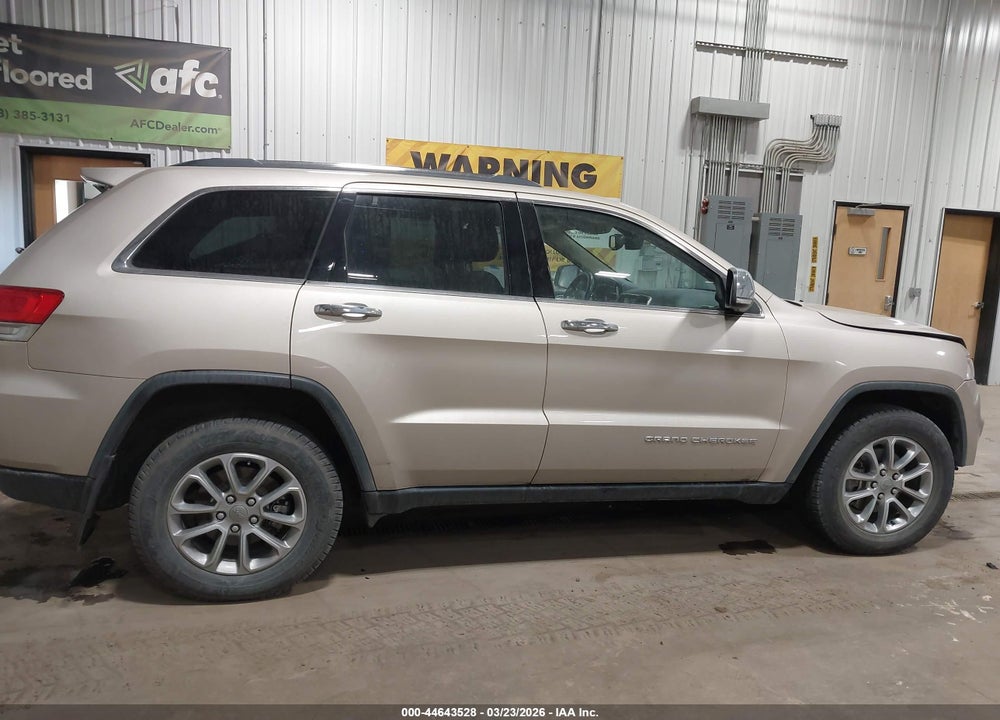 2015 JEEP GRAND CHEROKEE LIMITED VIN: 1C4RJFBGXFC604163