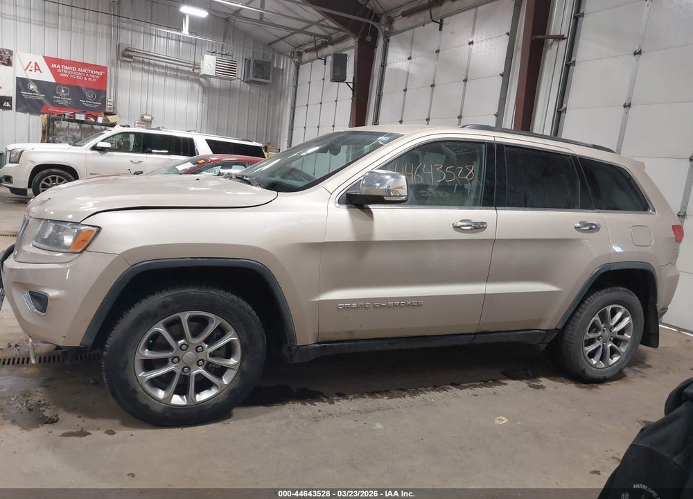 2015 JEEP GRAND CHEROKEE LIMITED VIN: 1C4RJFBGXFC604163