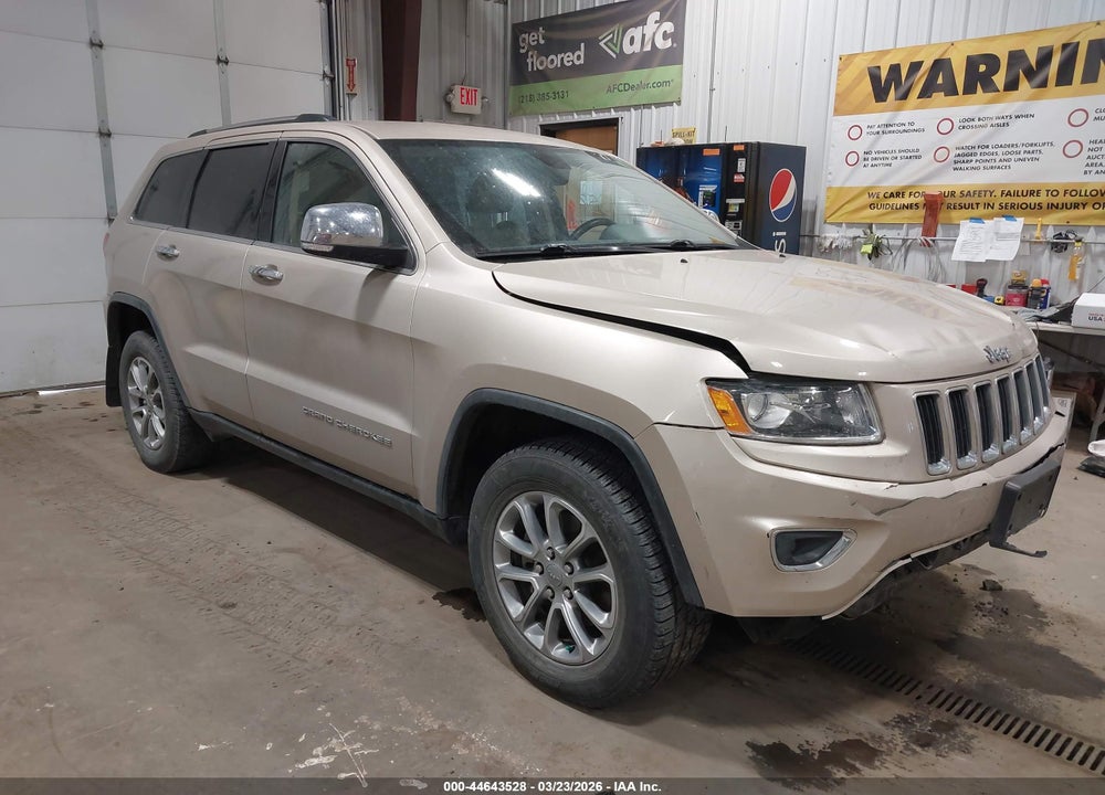 2015 JEEP GRAND CHEROKEE LIMITED VIN: 1C4RJFBGXFC604163