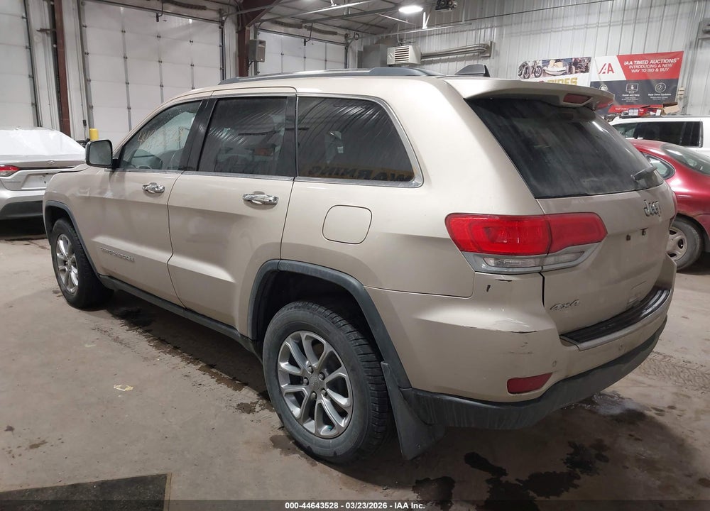 2015 JEEP GRAND CHEROKEE LIMITED VIN: 1C4RJFBGXFC604163