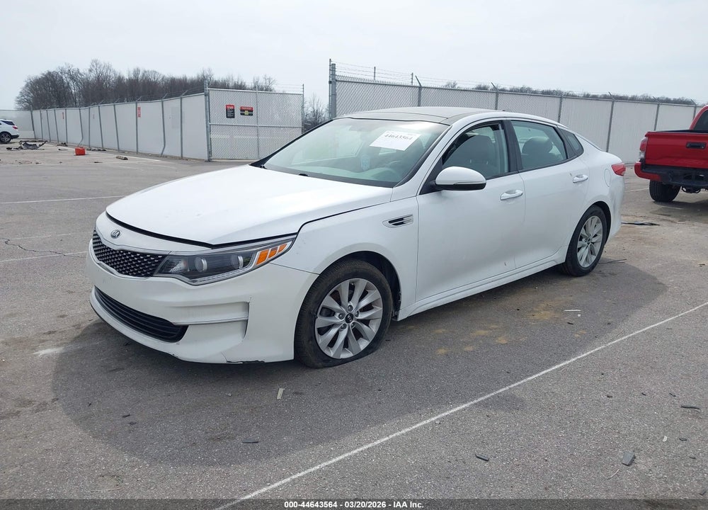 2016 KIA OPTIMA EX VIN: 5XXGU4L36GG087833