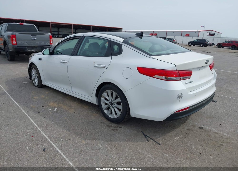 2016 KIA OPTIMA EX VIN: 5XXGU4L36GG087833
