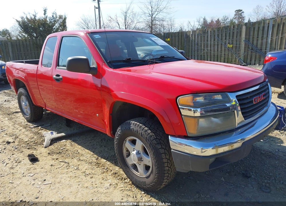 2007 GMC CANYON SLE1 VIN: 1GTDT19E278147140