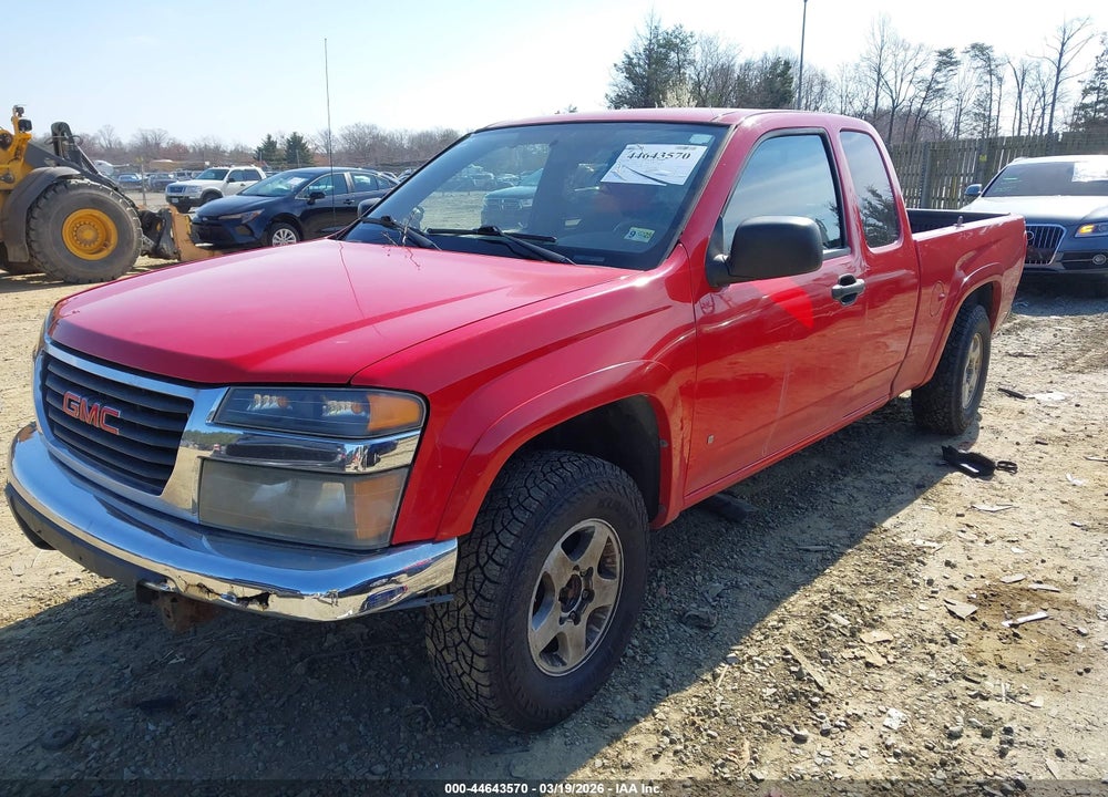 2007 GMC CANYON SLE1 VIN: 1GTDT19E278147140