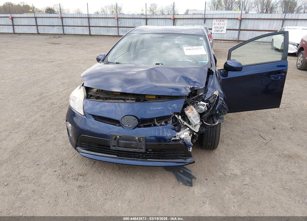 2013 TOYOTA PRIUS THREE VIN: JTDKN3DU4D1708857