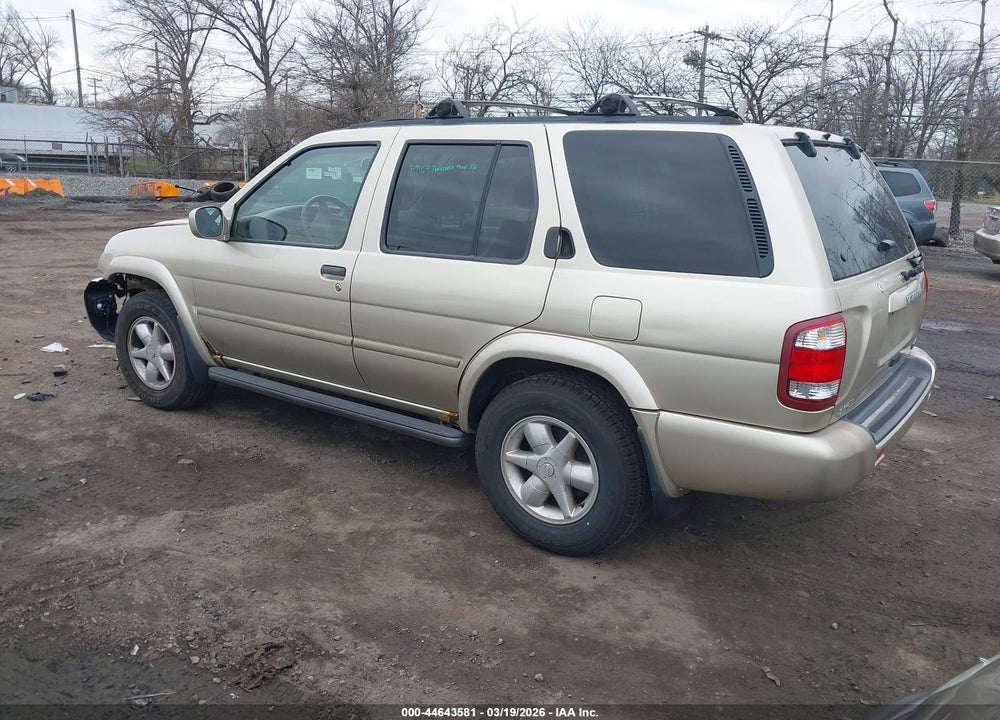 2001 NISSAN PATHFINDER LE VIN: JN8DR07Y71W529385