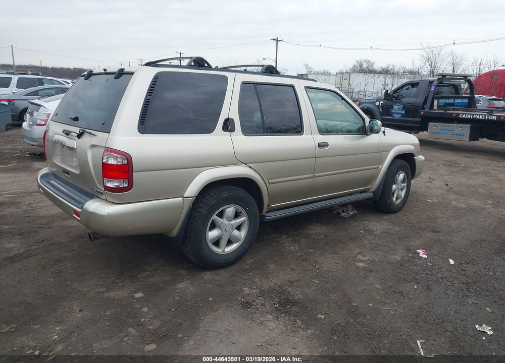 2001 NISSAN PATHFINDER LE VIN: JN8DR07Y71W529385