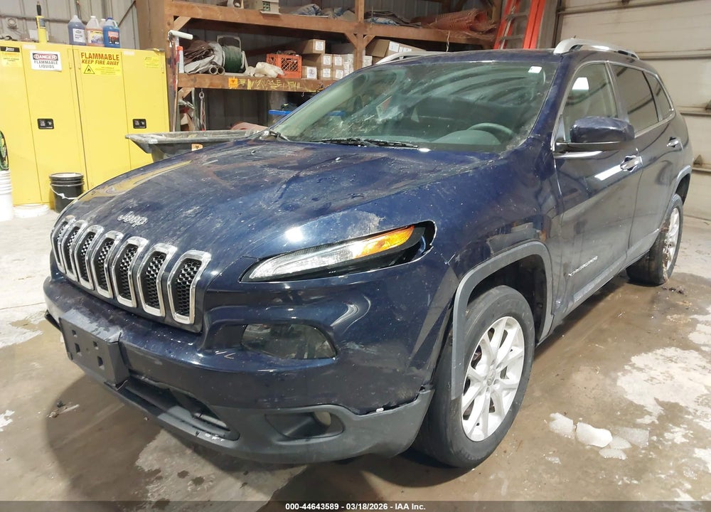 2016 JEEP CHEROKEE LATITUDE VIN: 1C4PJLCB4GW265375