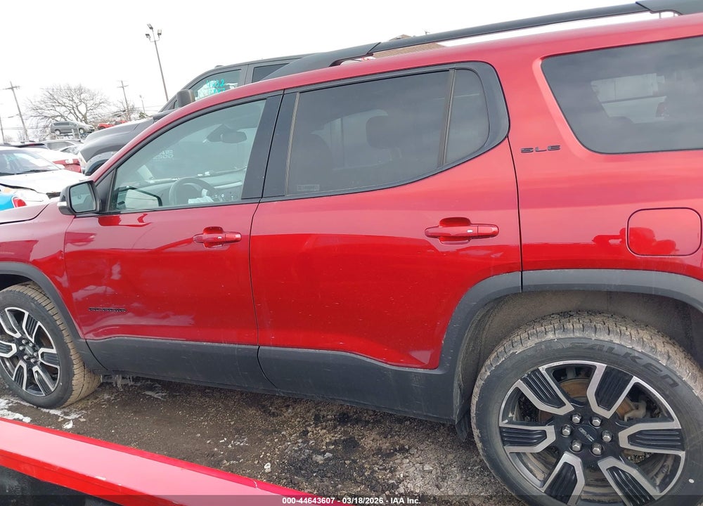 2021 GMC ACADIA AWD SLE VIN: 1GKKNRLS4MZ116707