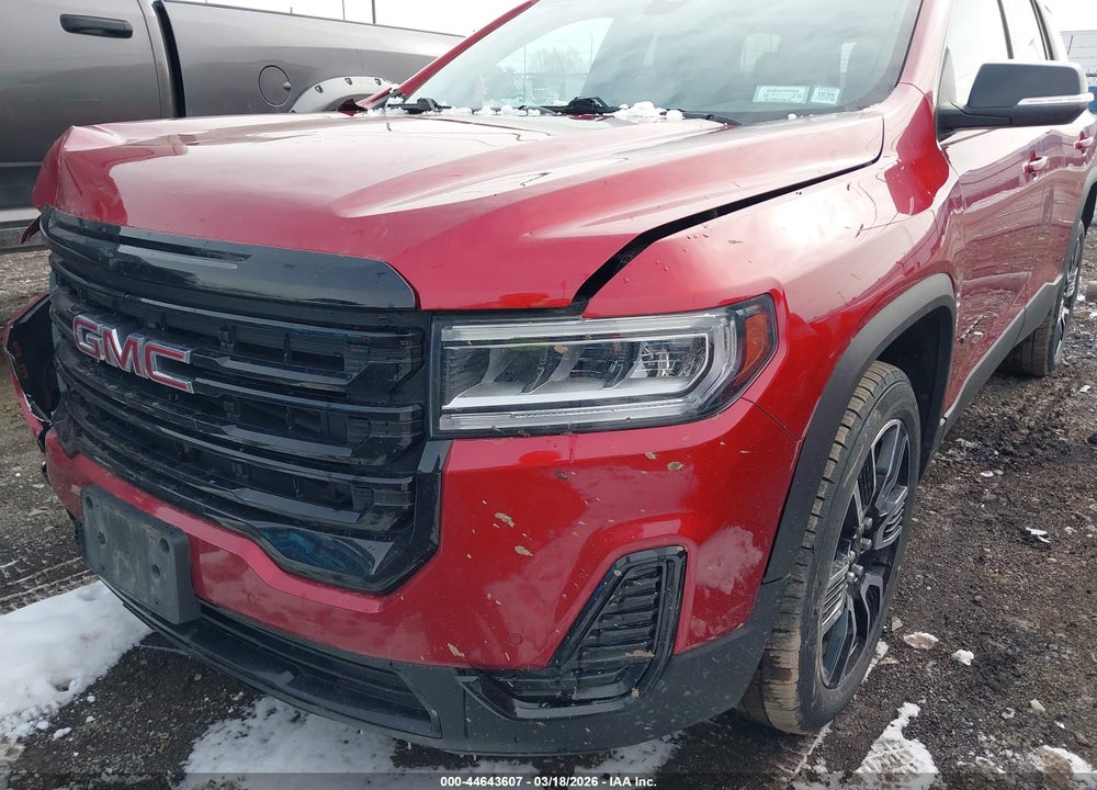 2021 GMC ACADIA AWD SLE VIN: 1GKKNRLS4MZ116707