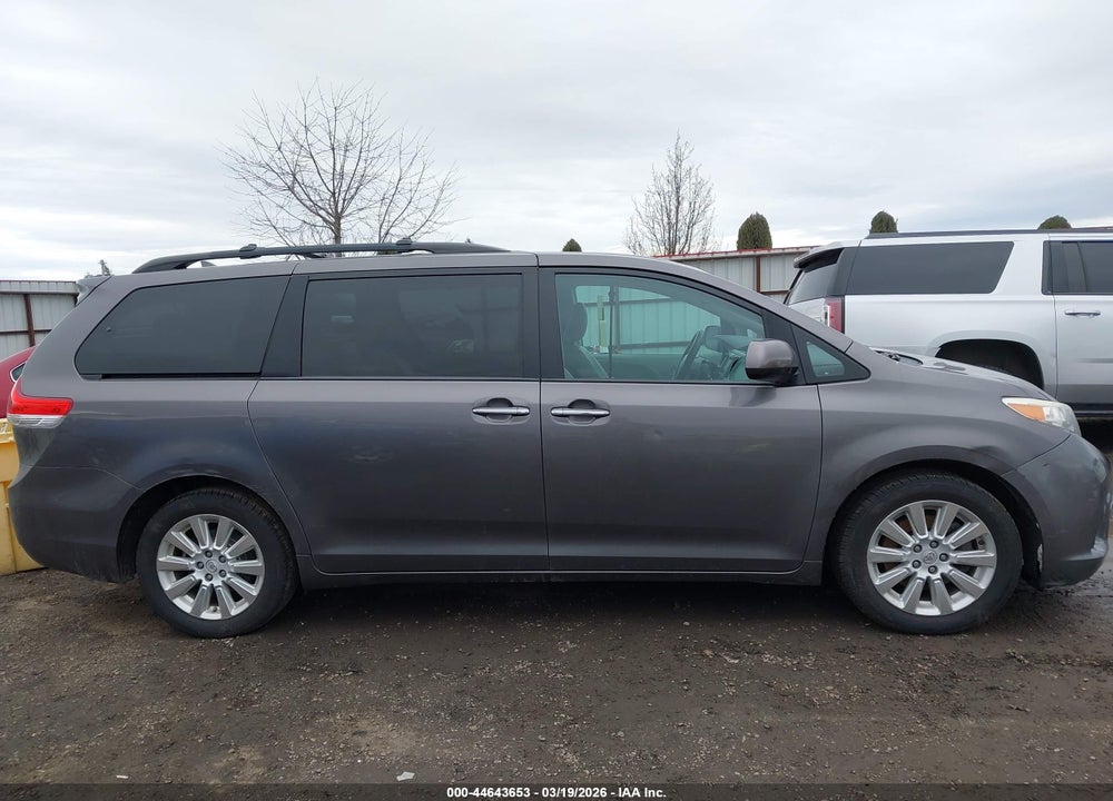 2013 TOYOTA SIENNA XLE 7 PASSENGER VIN: 5TDDK3DC3DS066496