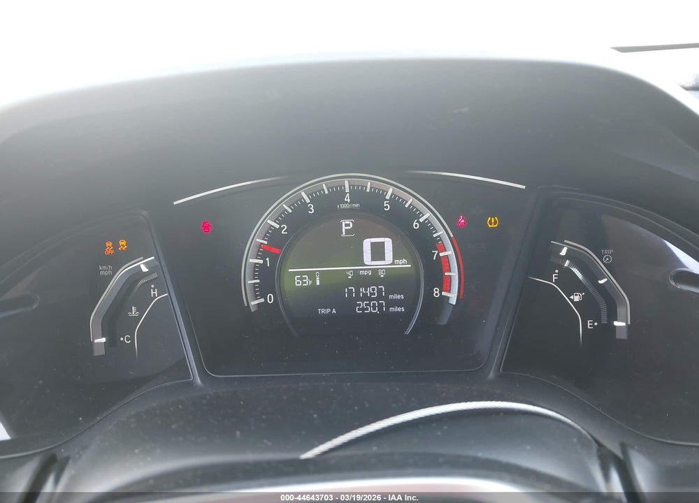2016 HONDA CIVIC LX VIN: 19XFC2F55GE069512
