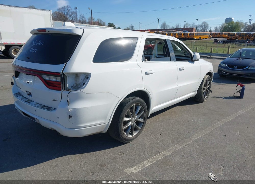 2017 DODGE DURANGO GT RWD VIN: 1C4RDHDG8HC724157
