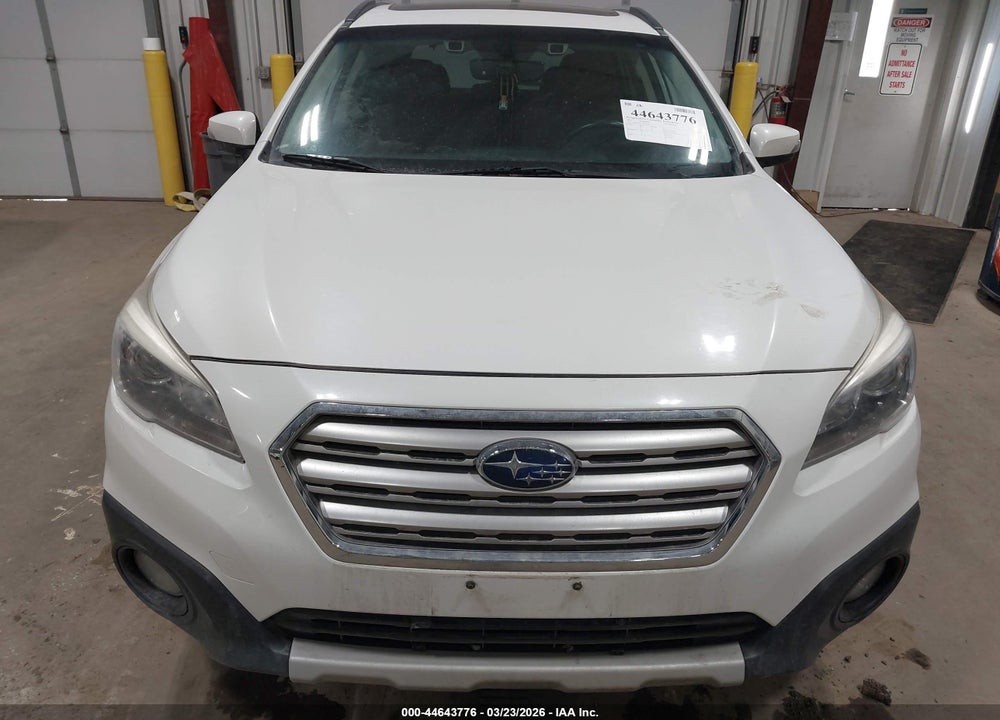 2017 SUBARU OUTBACK 3.6R TOURING VIN: 4S4BSETC5H3435348