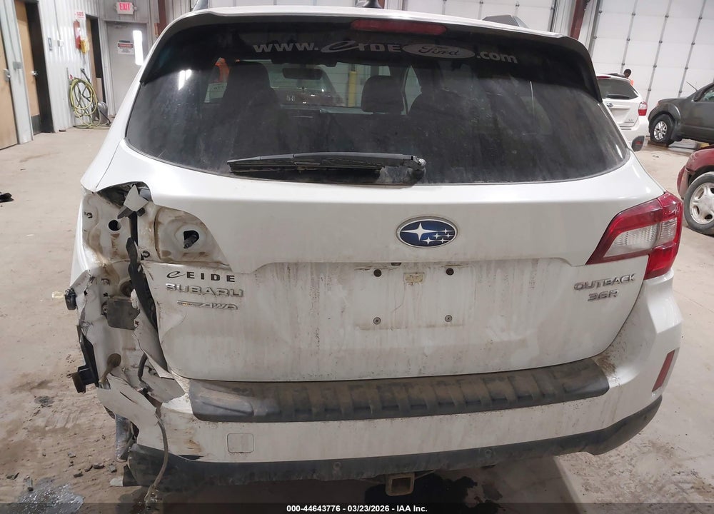 2017 SUBARU OUTBACK 3.6R TOURING VIN: 4S4BSETC5H3435348
