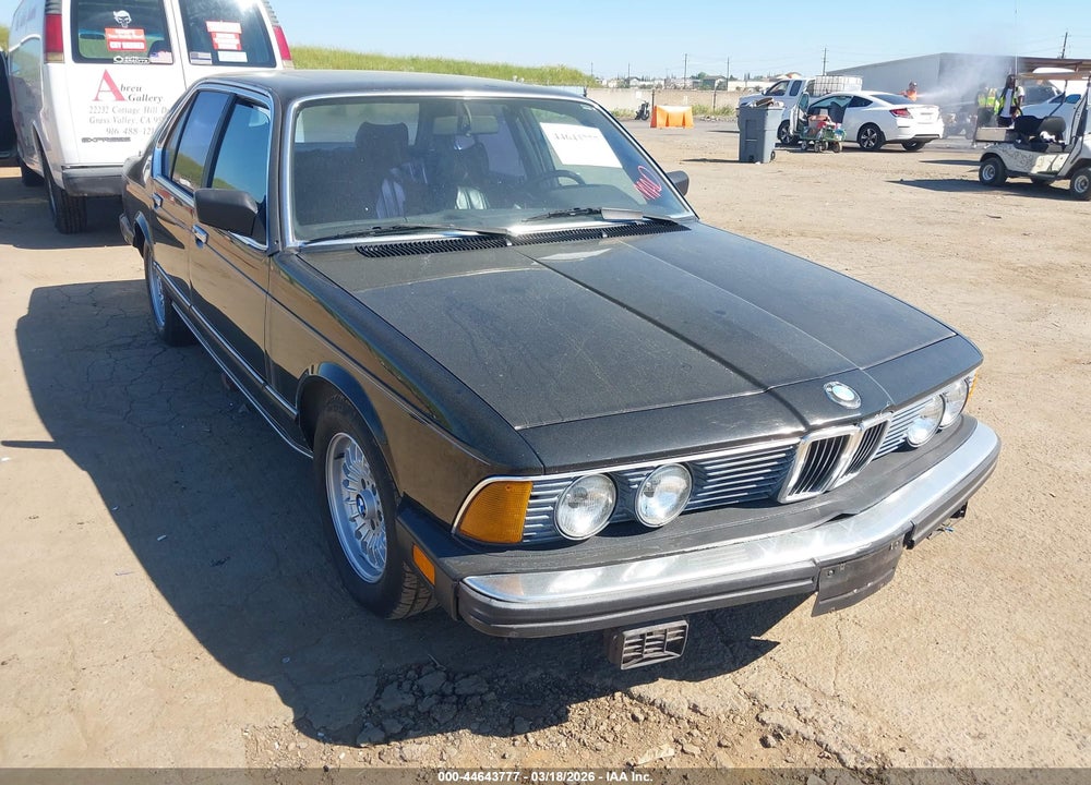 1985 BMW 735 I AUTOMATIC VIN: WBAFH8402F0636937