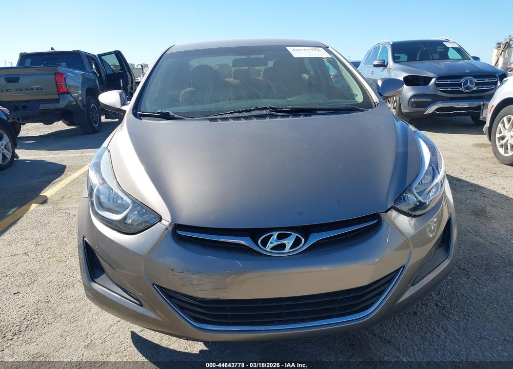 2014 HYUNDAI ELANTRA SE VIN: 5NPDH4AE0EH533634