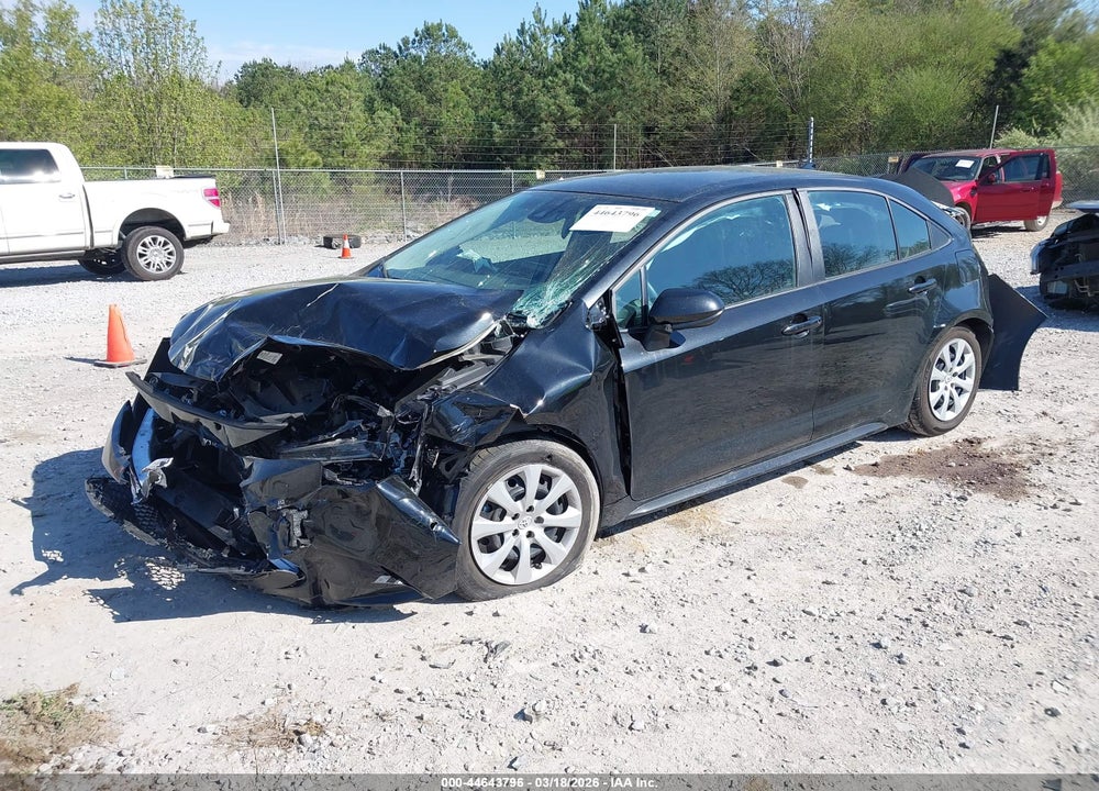 2022 TOYOTA COROLLA LE VIN: 5YFEPMAE7NP302241