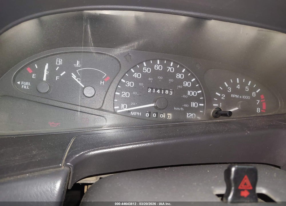 1999 FORD ESCORT ZX2 COOL/ZX2 HOT VIN: 3FAKP1139XR159862
