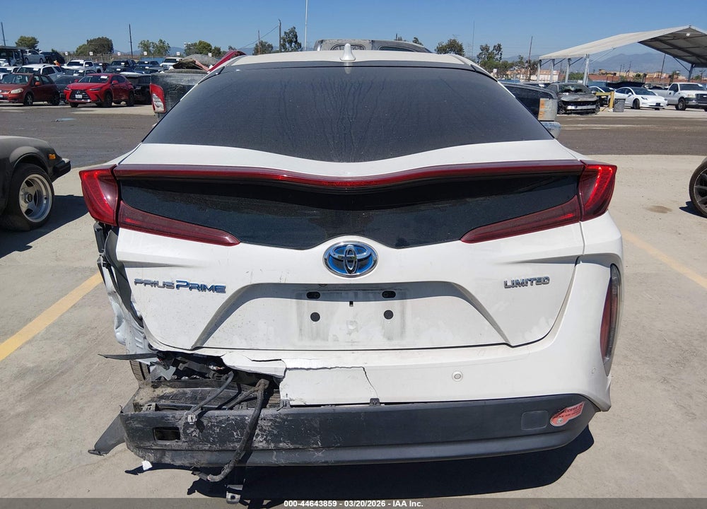 2020 TOYOTA PRIUS PRIME LIMITED VIN: JTDKARFP2L3154078